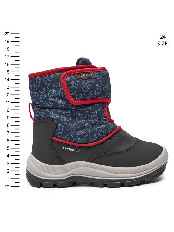Geox Geox Śniegowce B Flanfil Boy B Abx B263VE 0BCMN C0048 S Czarny