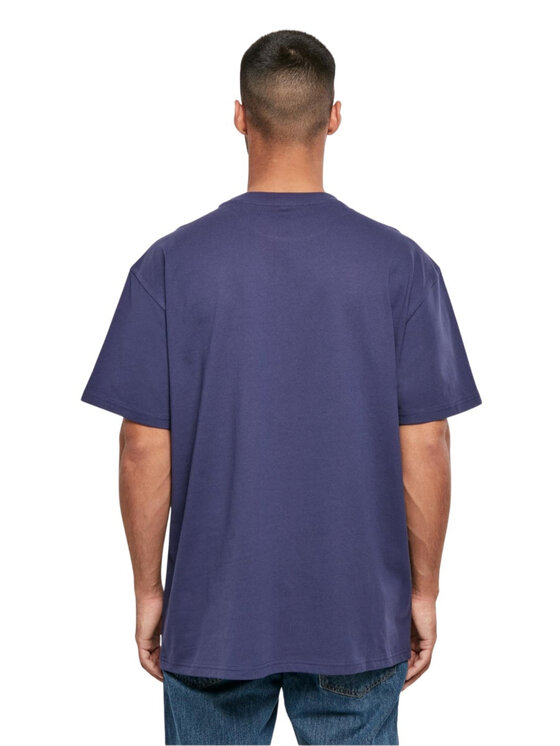 TeeShoppen TeeShoppen T-Shirt 'Oversized Collection' Granatowy Oversize