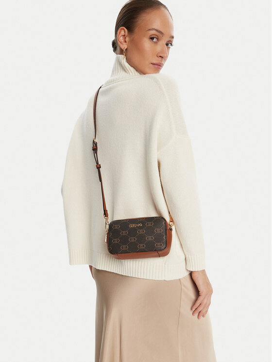 Liu Jo Torebka Esc S Camera Case AF5100 E0668 Brązowy