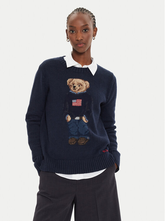 Polo Ralph Lauren Polo Ralph Lauren Džemper 211927070001 Tamnoplava Relaxed Fit