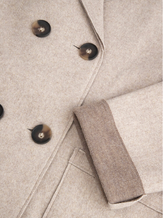 Coccodrillo Coccodrillo Kevad-sügis mantel ZC4151301RGJ Beež Regular Fit