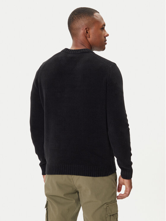 Aeronautica Militare Aeronautica Militare Pulover 252MA1573UL00539 Negru Regular Fit