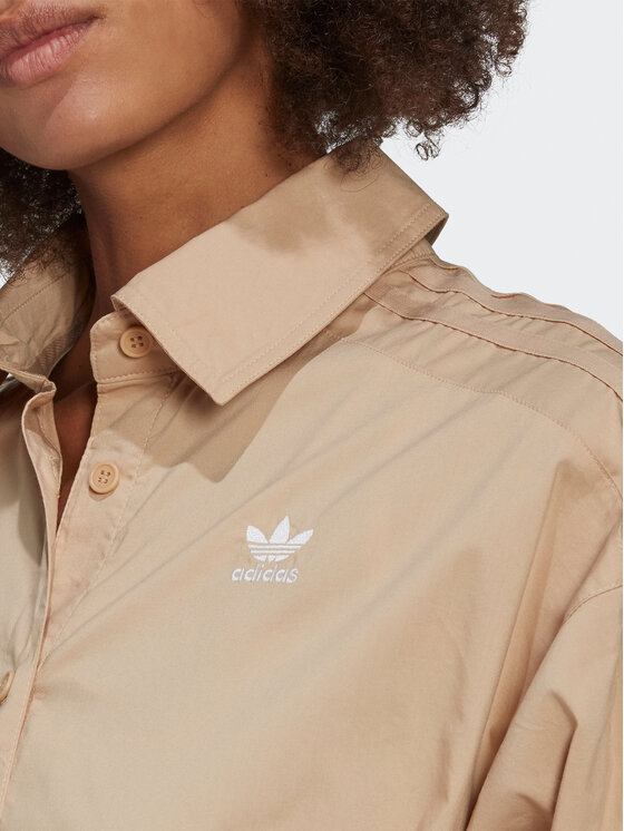 adidas adidas Košeľa Always Original HK5081 Béžová Loose Fit