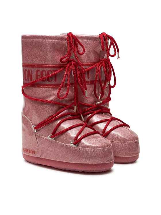 Moon Boot Moon Boot Čizme za snijeg Icon Junior Glitter 80D3400290 Ružičasta