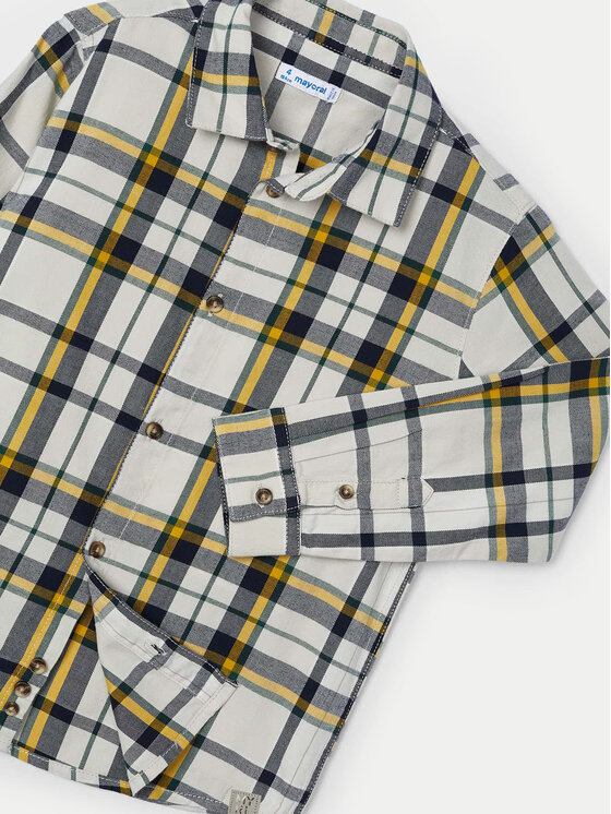 Mayoral Mayoral Camicia 4115 Multicolore Regular Fit