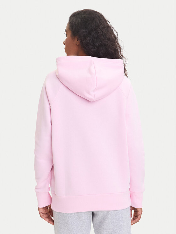 Under Armour Under Armour Суитшърт Ua Rival Fleece Big Logo 1379501 Розов Loose Fit