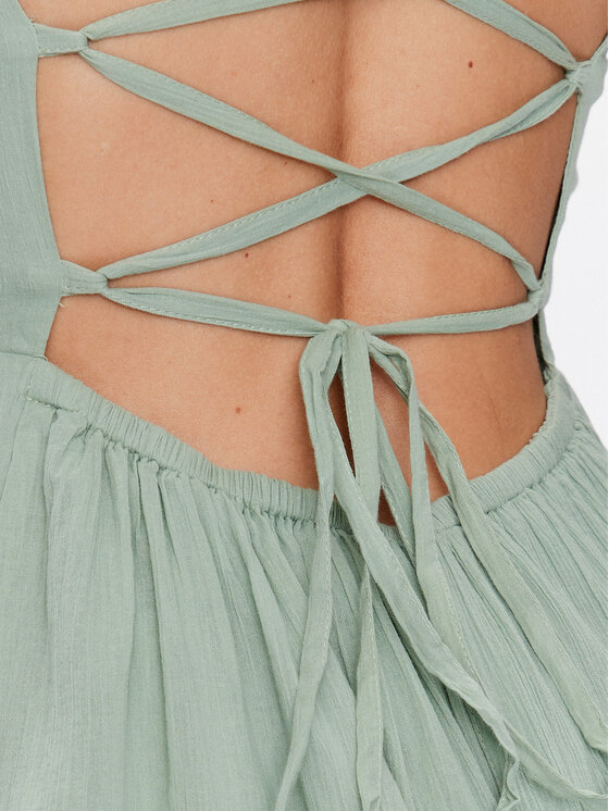 Guess Guess Ljetna haljina Safa W3GK0M WEID0 Zelena Regular Fit