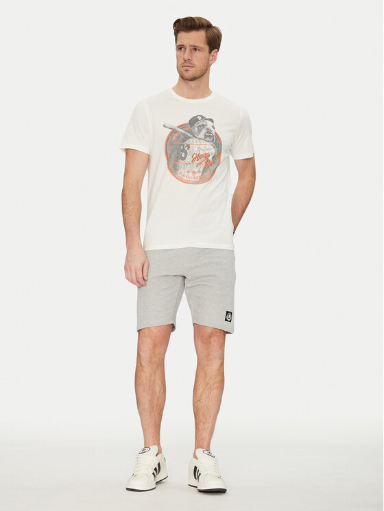Blend Blend Marškinėliai 20717764 Balta Regular Fit