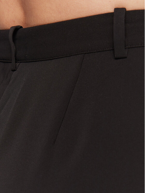 Calvin Klein Calvin Klein Spodnie materiałowe Travel Crepe K20K204408 Czarny Relaxed Fit