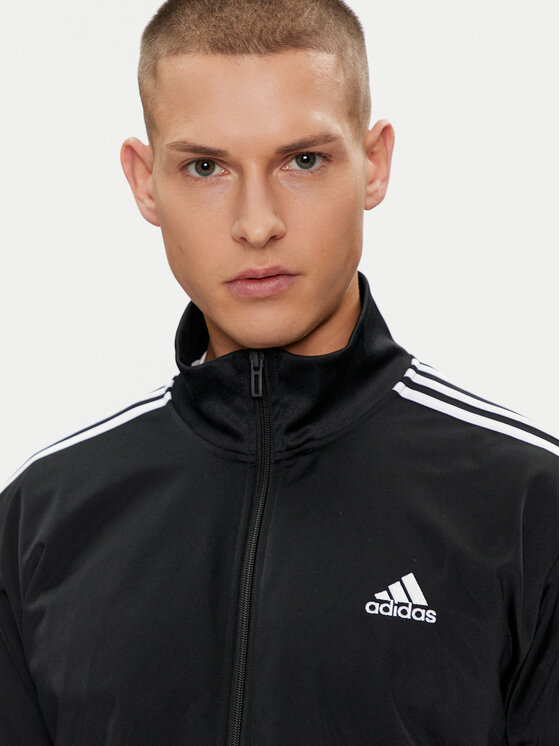 adidas adidas Trenerka Basic 3-Stripes IC6747 Crna Regular Fit