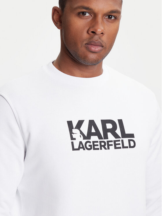 KARL LAGERFELD KARL LAGERFELD Світшот 705091 553917 Білий Regular Fit