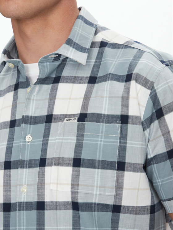 Barbour Barbour Koszula Douglas MSH5077TN45 Szary Regular Fit