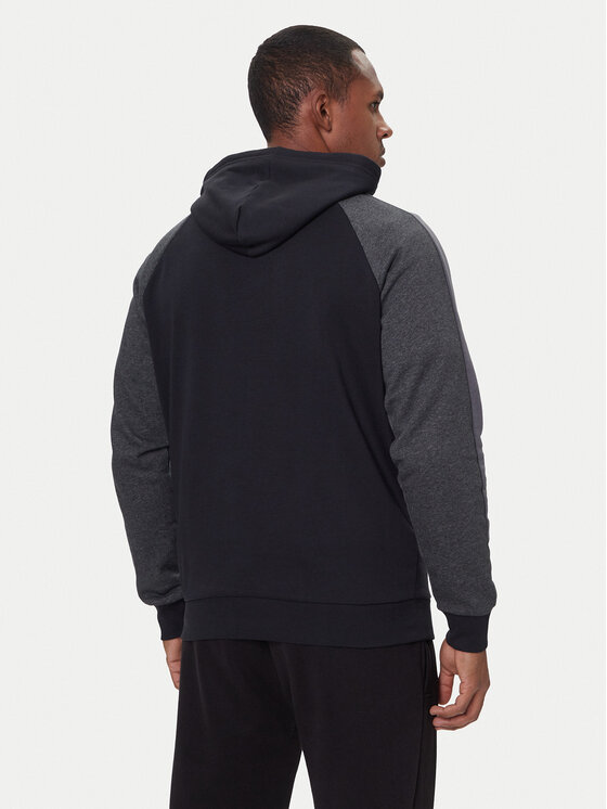 Under Armour Under Armour Bluza Ua Rival Fleece Colorblock 6003958 Czarny Loose Fit