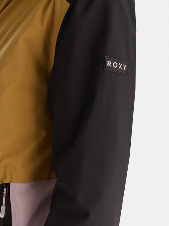 Roxy Roxy Slēpošanas jaka Stormdash JK ERJTJ03520 Bēšs Tailored Fit