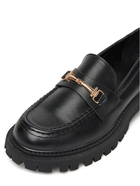 DeeZee DeeZee Loafersy 13027-12 Czarny