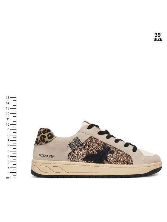 Patrizia Pepe Patrizia Pepe Sneakersy PK420.06 Beżowy jasny