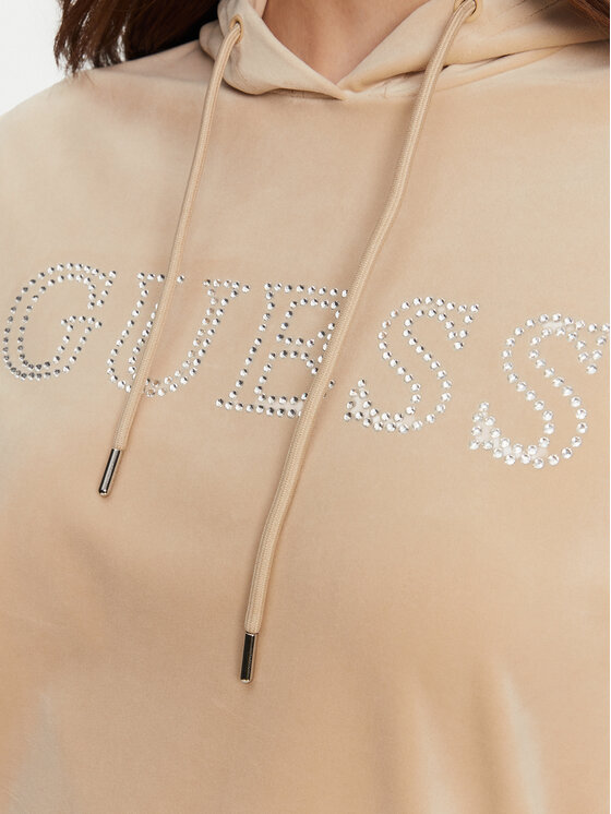 Guess Guess Pulóver V4RQ25 K0232 Bézs Regular Fit