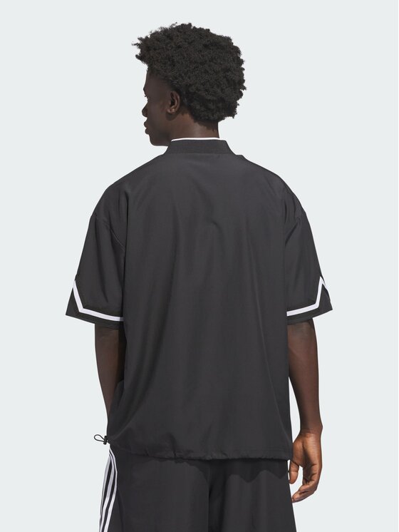adidas adidas Koszulka techniczna 158948 Czarny Loose Fit