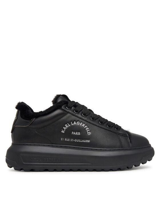 KARL LAGERFELD KARL LAGERFELD Tenisice Kapri Lug KL57538L Crna
