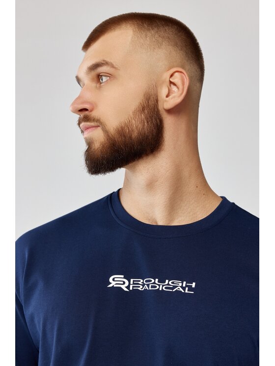 ROUGH RADICAL ROUGH RADICAL Koszulka techniczna TRAVEL Granatowy Slim Fit