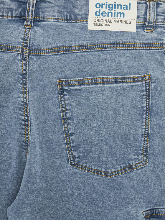 Original Marines Original Marines Szorty jeansowe DFP4281YM Niebieski Regular Fit