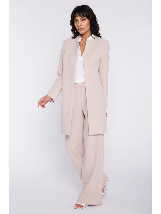 NIFE NIFE Halenka B227 Krémová Regular Fit