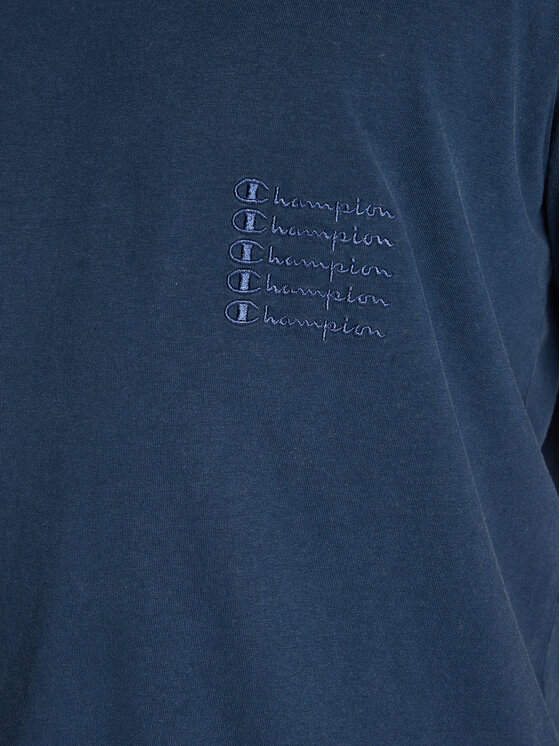 T-shirt Ice-Dyed 217897 Blu scuro Regular Fit