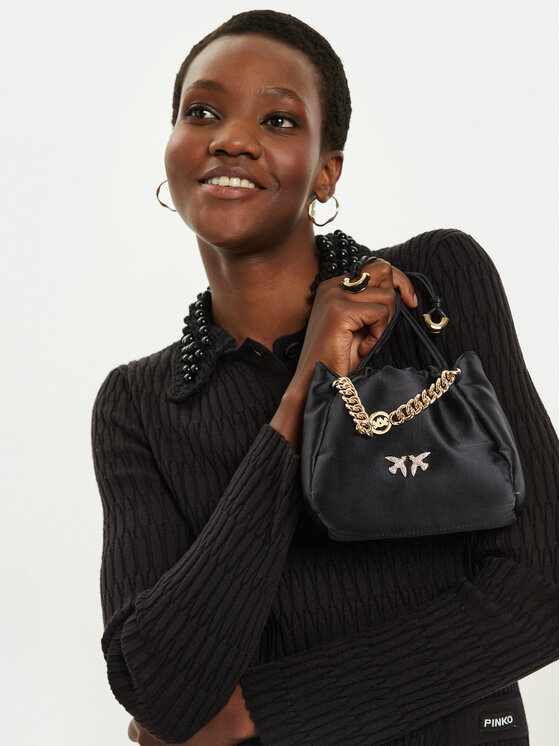 PINKO Pinko Τσάντα Atalanta Pouch . AI 24-25 PLTT 103534 A1WB Μαύρο