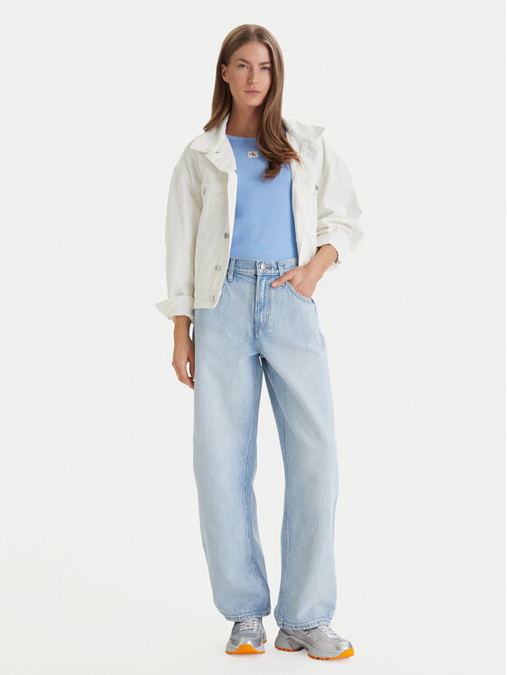 Calvin Klein Jeans Calvin Klein Jeans Farmer LV047F684G Kék Barrel Fit