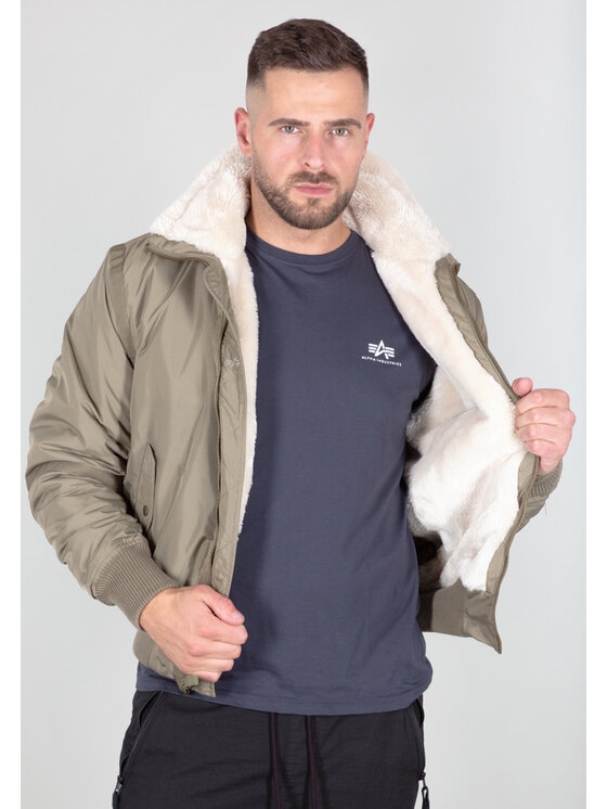 Alpha Industries Alpha Industries Kurtka bomber B-15 III TT Two Tone Bomber Jacket Brązowy Regular Fit