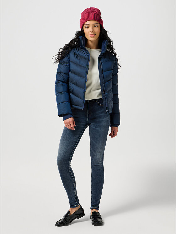 Wrangler Wrangler Jeans HIGH SKINNY Blu Slim Fit