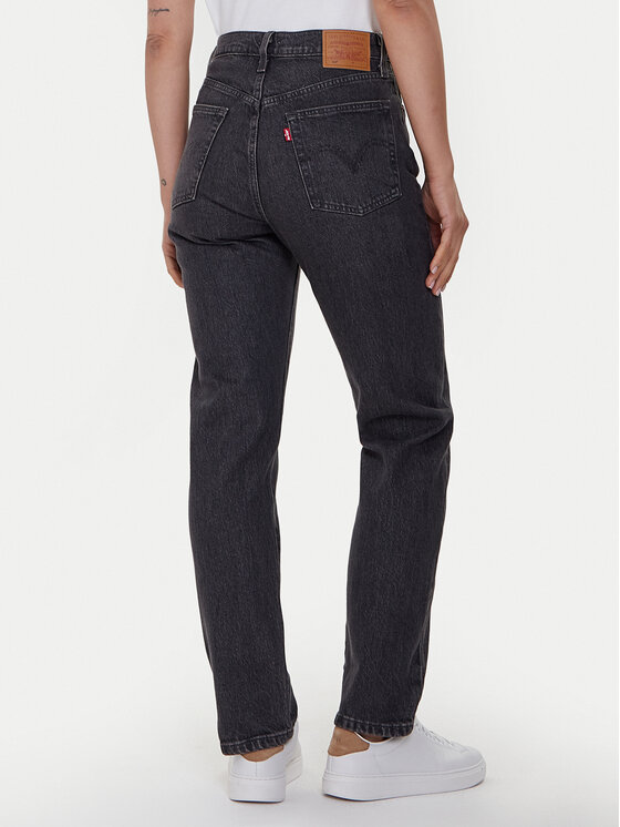 Levi's® Levi's® Blugi 501® 36200-0304 Negru Cropped Fit