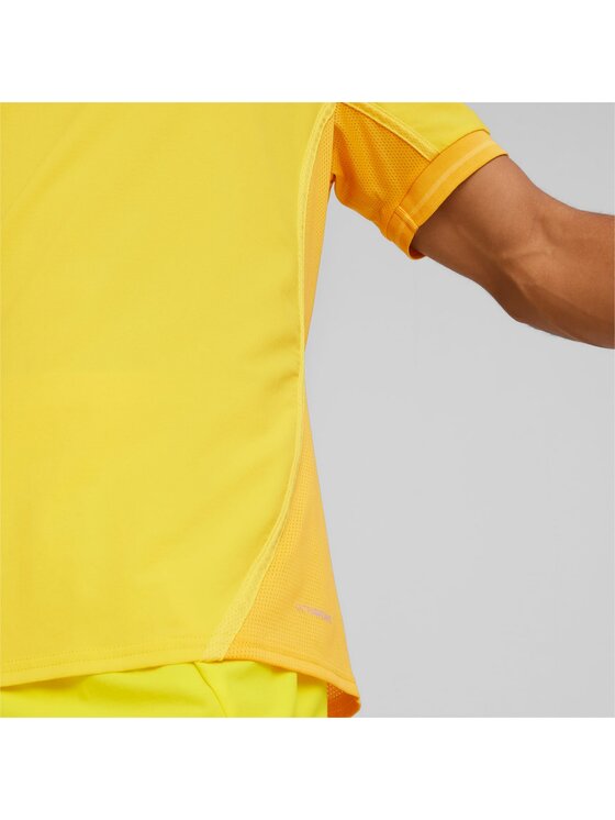 Puma Puma T-Shirt 705737 Żółty Regular Fit