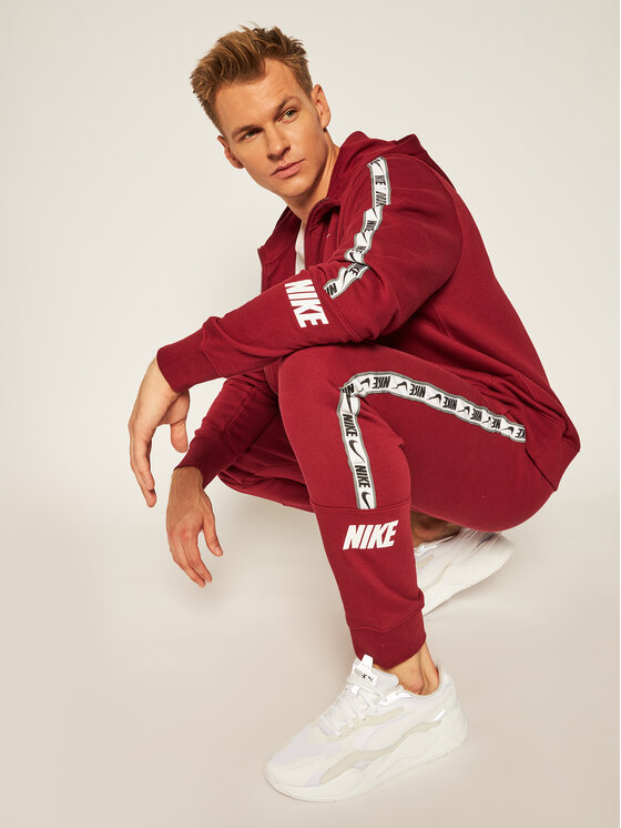 Nike Pantaloni da tuta Nsw Repeat French Terry Joggers CZ7827 Bordeaux  Standard Fit • Modivo.it