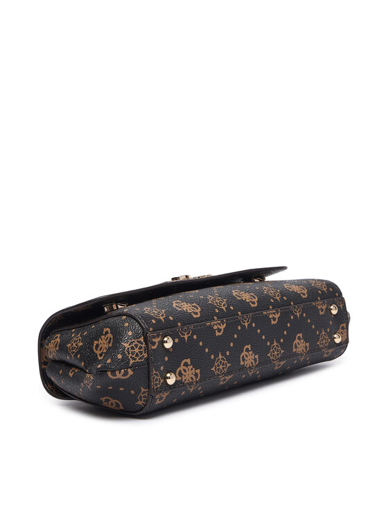 Guess Guess Τσάντα Emelie Logo HWGP99 28190 Σκούρο καφέ