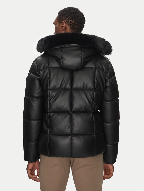 Guess Guess Zimní bunda M4BL33 WGJB0 Černá Regular Fit