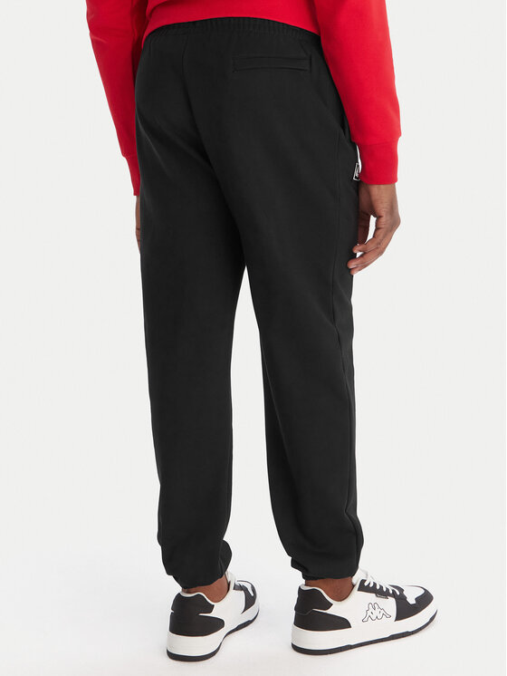 Kappa Kappa Pantaloni da tuta Olmos 311M2TW Nero Regular Fit
