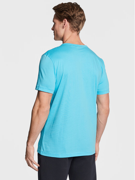 T-shirt Curved 50469062 Blu Regular Fit