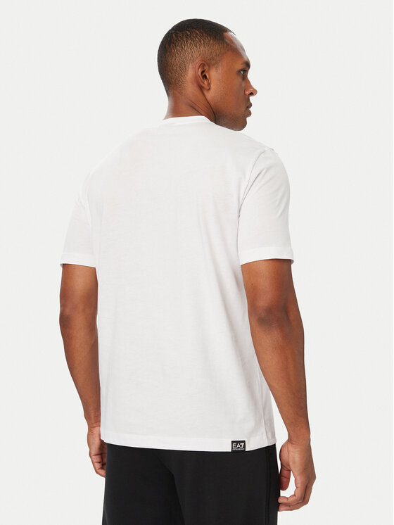 EA7 Emporio Armani EA7 Emporio Armani Футболка 7M002128 AF12503 U0002 Білий Regular Fit