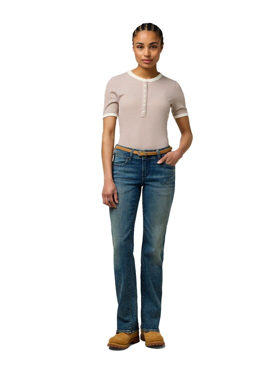 Wrangler Wrangler T-shirt 112370741 Beige Regular Fit