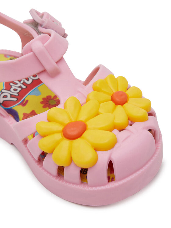 Melissa Melissa Sandały Mini Melissa Possession + Play Doh Bb M 35987 Różowy