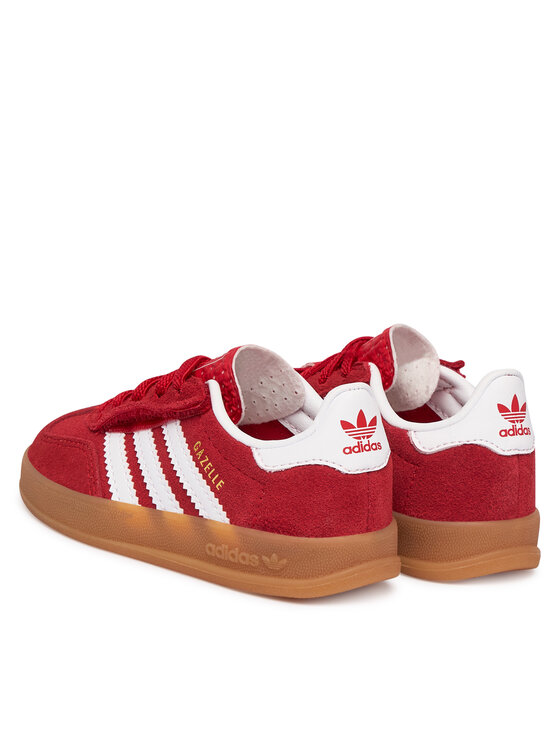 adidas adidas Sneakers Gazelle Indoor Comfort Closure Elastic Lace IH9132 Roșu