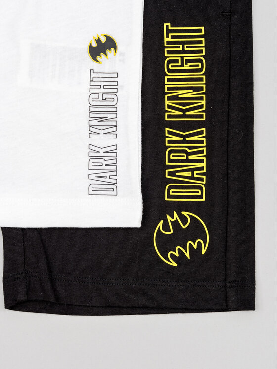 Zippy Zippy Súprava Tričko a šortky Batman ZKBAP0602 23001 Biela Regular Fit