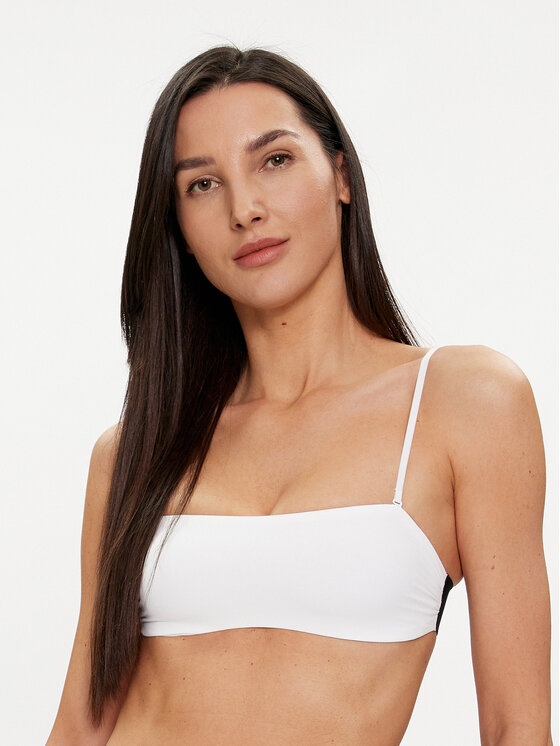 Calvin Klein Underwear Krūšturis-tops 000QF7630E Balts