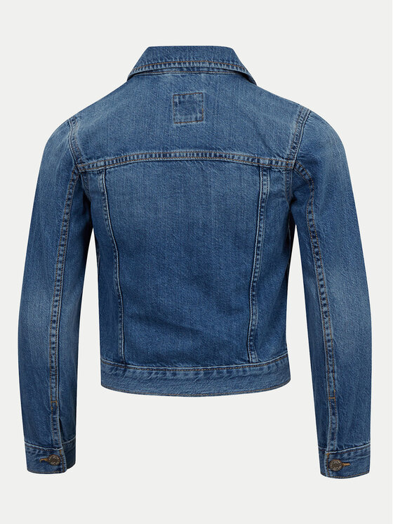 Gap Gap Джинсова куртка 620681-00 Голубий Regular Fit