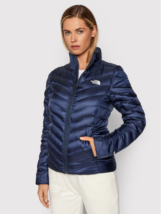 giubbotto north face blu