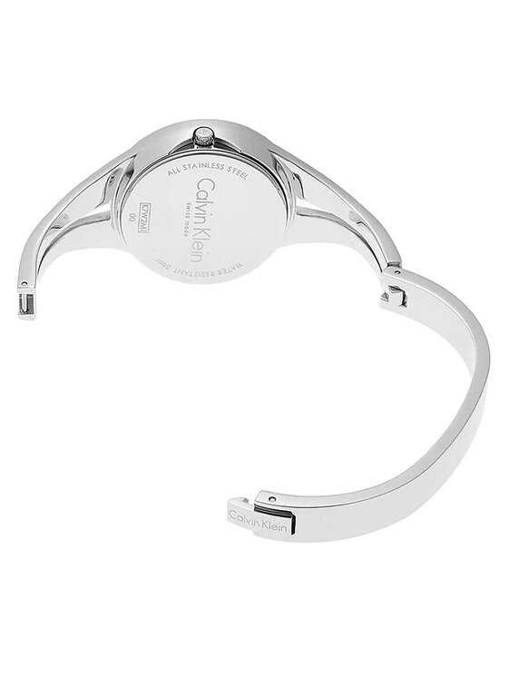 Calvin Klein Calvin Klein Zegarek Bangle Medium K7W2M116 Srebrny