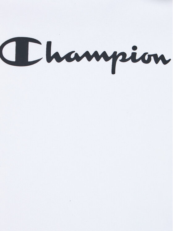 Champion Champion Μπλούζα 404601 Λευκό Custom Fit
