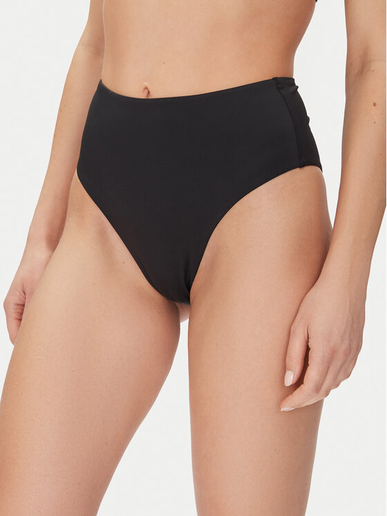 Calvin Klein Swimwear Calvin Klein Swimwear Dół od bikini High Waist Bikini KW0KW02706 Czarny