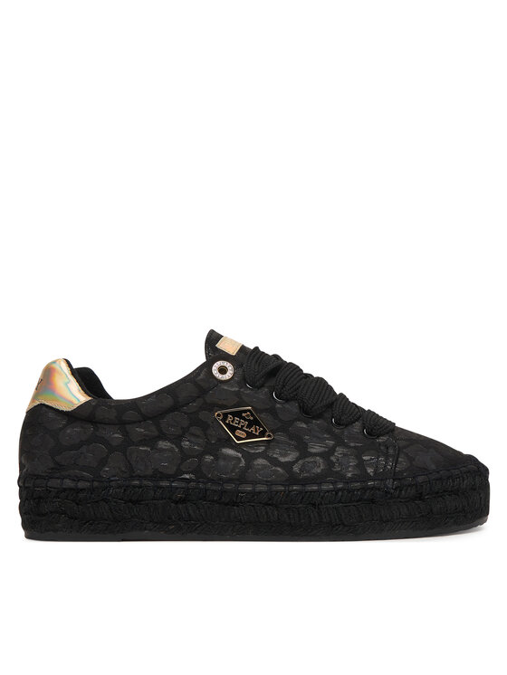REPLAY REPLAY Espadrile GWF22 .000.C0098T Negru